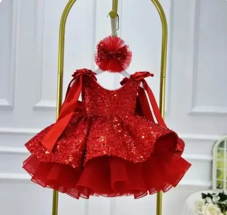 Image de Robe de Fille de Fleur Scintillante - Princesse & Ballet