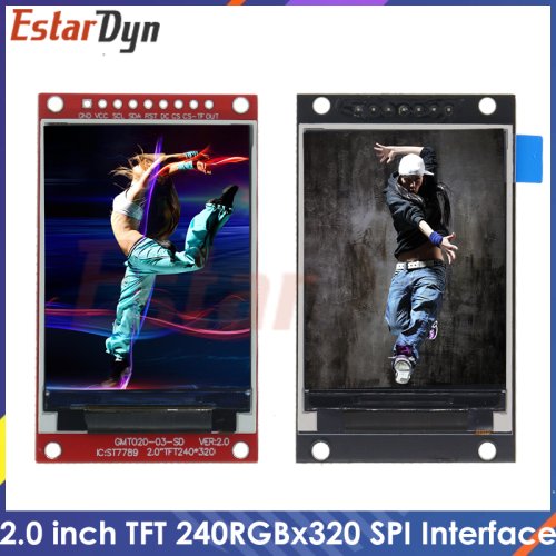 Image de Écran TFT 2.0" ST7789V - Affichage couleur pour Arduino