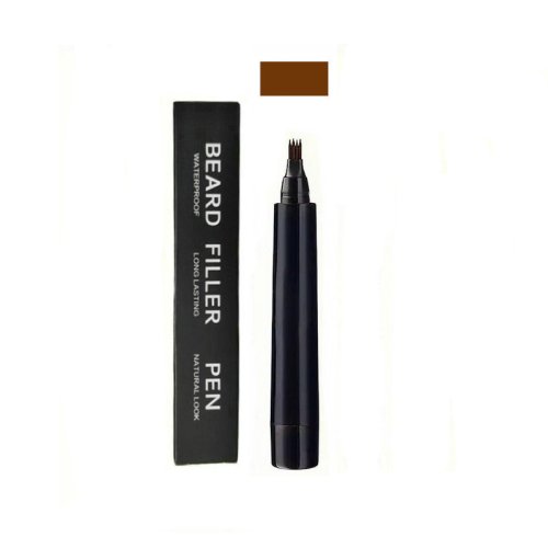 Image de Stylo de Remplissage de Barbe - Noir & Marron