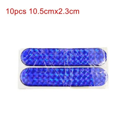 10pcs 10.5x2.3cmBlue