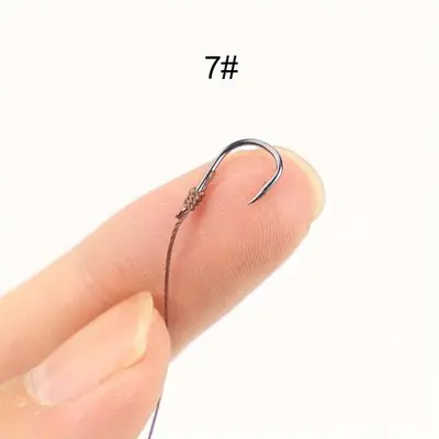 Image de Hameçons de Pêche Prêt à l'Usage - Lot de 50