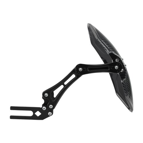 Zdjęcie Błotnik motocyklowy imitacja włókna węglowego regulowany błotnik koła do Yamaha Honda Suzuki skuter Enduro uniwersalne akcesoria