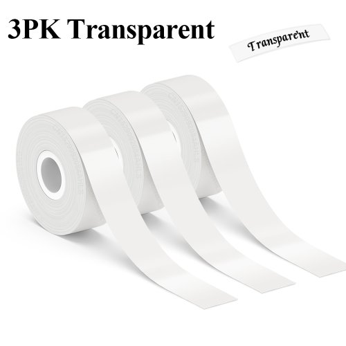 3PK transparant label