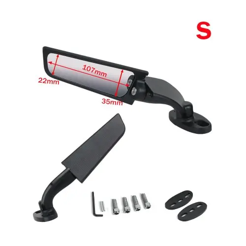 Image de Rétroviseurs Rotatifs pour Kawasaki Ninja 300/250/400/650/H2/H4