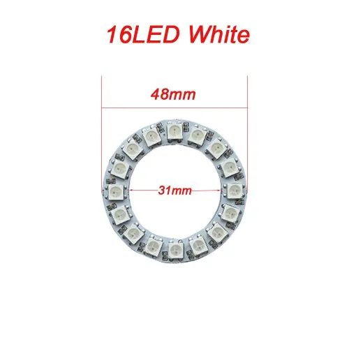 16 LED PCB bianco