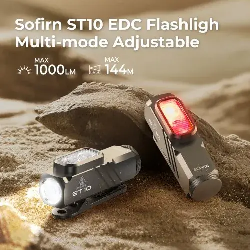 Image de Lampe de Poche USB Rechargeable 1000LM - Étanche & Magnétique