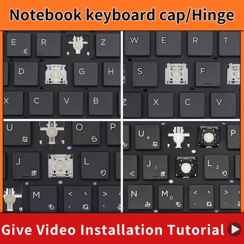 Immagine di Keycap e Clip per HP EliteBook 840/845/745 G7/G8 e ZBook14