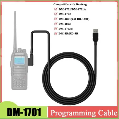 Image de Câble USB Baofeng DM-1701 pour Talkie-Walkie DMR