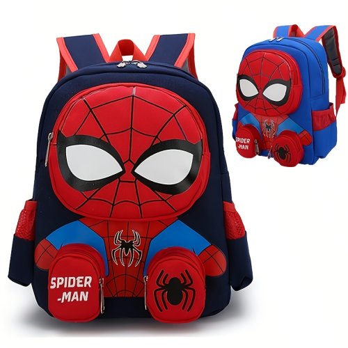 Disney Spider-Man Large Capacity Foldable Outdoor Daypack – Perfect Gift for Kids' Christmas or Birthday