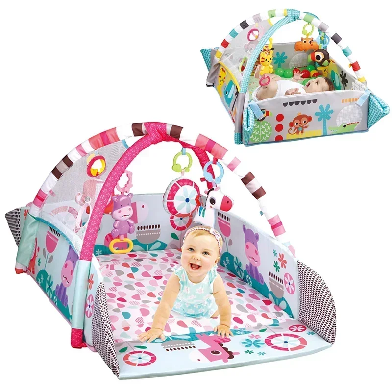 Bild von Baby Fitness Rahmen – Multifunktionale Krabbeldecke für Babys