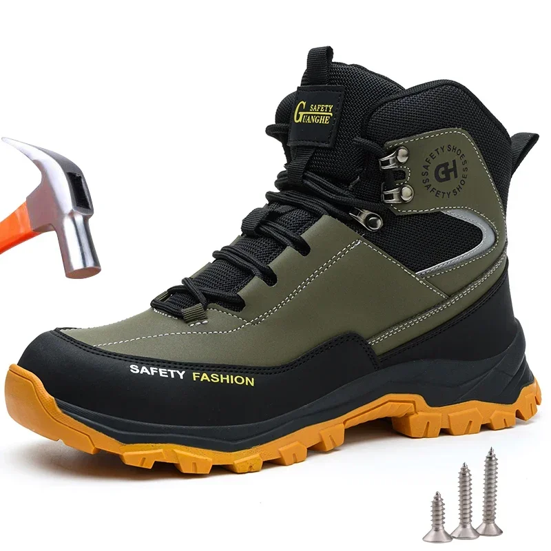 Bild von Unzerstörbare Sicherheitsstiefel – Wasserdicht & Anti-Smash
