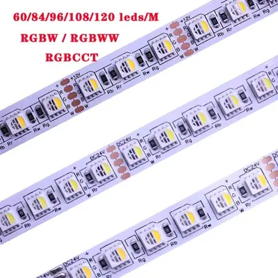 Image de Bande LED Flexible RGBW 4 en 1 - Éclairage Intérieur Multicolore