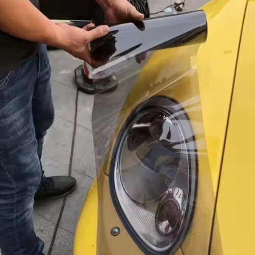 Bild von Autoscheinwerferschutzfolie – Kein Restkleber, 6,5 Mil TPH PPF Film