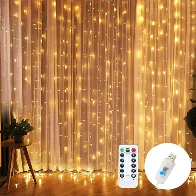 Image de Guirlande LED Féerique Noël - Décoration Lumineuse pour Chambre