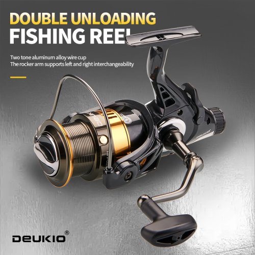 Afbeelding van DEUKIO 3000-6000 Metalen Spoel Jigging Trolling Afstandsschot Casting en Zout Water Surf Grote Zee Dubbele Drag Spinning Visserij-reel