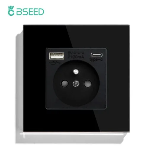 Type-C Socket Black