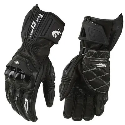 Image de Gants de Moto en Cuir Noir Furygan AFS 18 - Performance & Style