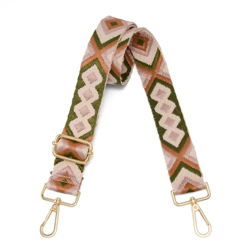 Bild von Nylon/Baumwolle Tasche Riemen Damen farbige Träger für Cross body Umhängetasche Zubehör verstellbare Gürtel Handtasche Riemen