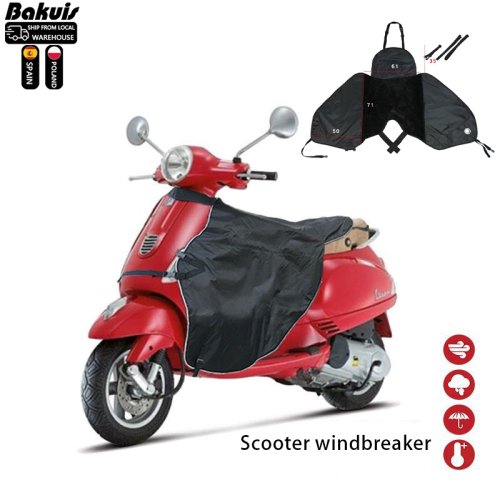 Imagen de Cubierta de Pierna para Patinetes y Motos: Manta Calentadora Impermeable y A Prueba de Viento para Rodilla, Ideal para Otoño e Invierno