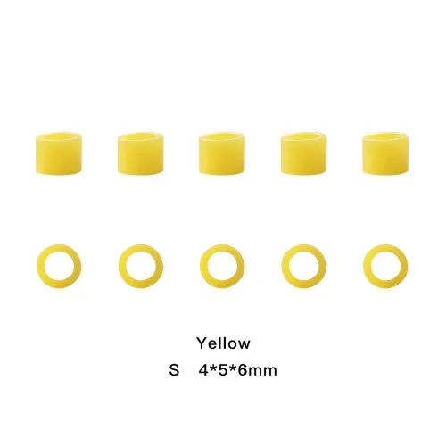 100 piezas pequeño amarillo