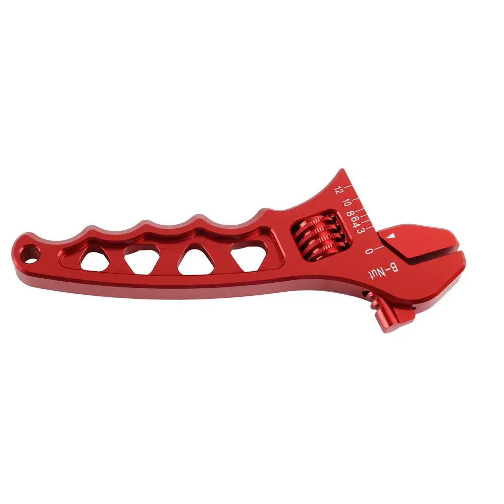 Imagen de Llave ajustable AN 3 4 6 8 10 12 herramienta de ajuste de manguera de llave de aluminio llave inglesa de aluminio AN3-AN12