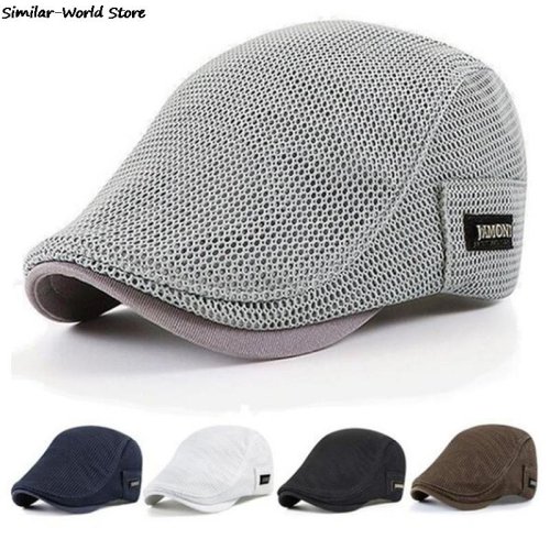 Imagen de Gorra de Béisbol Transpirable para Hombre con Malla Ajustable – Sombrero de Papá Ideal para Pesca, Caminatas y Actividades al Aire Libre