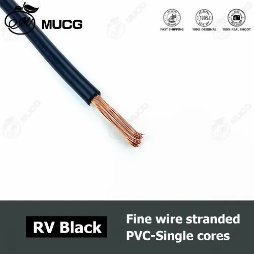 Image de Câble Électrique Flexible PVC - 10 à 20 AWG