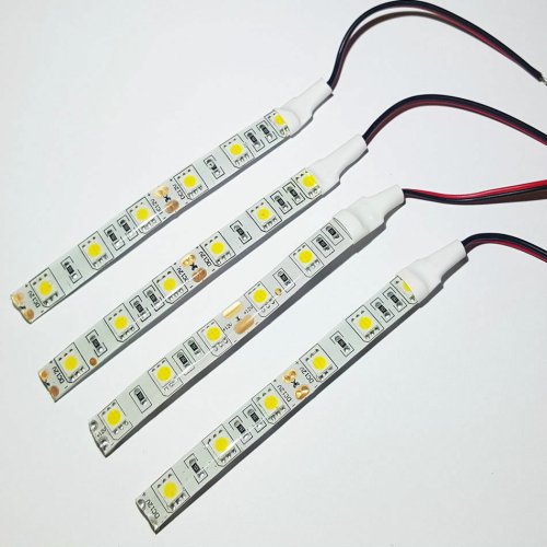 Image de Bandes LED Flexibles 12V/24V - 10 Pièces en Diverses Longueurs & Couleurs