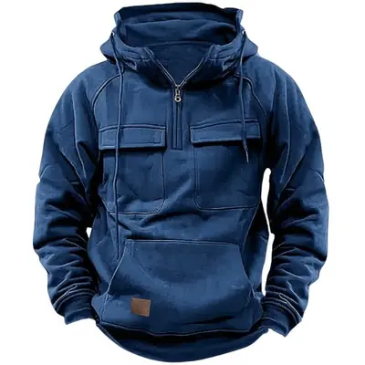 Image de Hoodie Homme Épais & Confortable - Style Décontracté