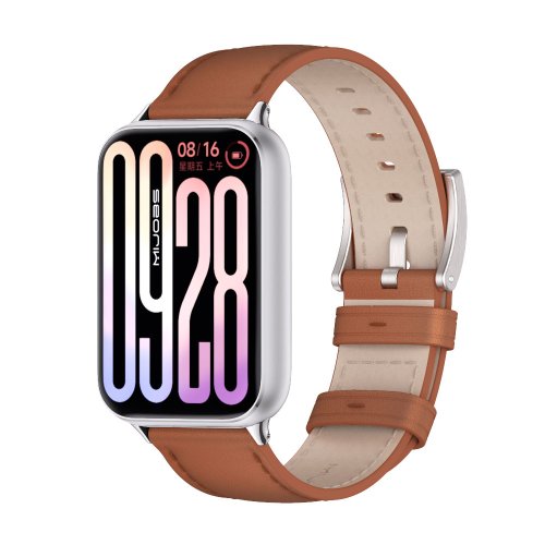 Afbeelding van Bandje voor Mi Band 9 Pro horlogeband voor Mi Band 8 Pro polsband Xiaomi Smart Band 9 Pro armband echt lederen accessoires