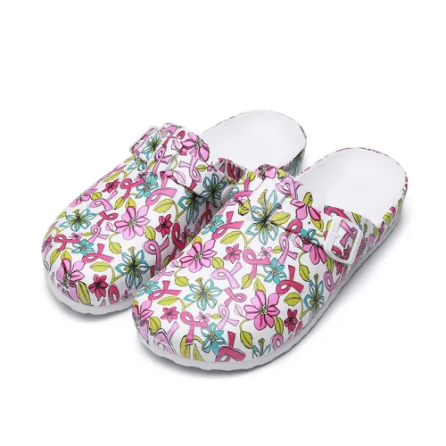 Immagine di Scarpe mediche pantofole da infermiera da donna EVA zoccoli da medico da laboratorio zoccoli da infe...