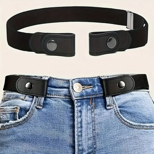 Imagen de Cinturón Elástico Invisible para Hombre y Mujer - Sin Rastro, Ideal para Pantalones Vaqueros y Ropa Formal