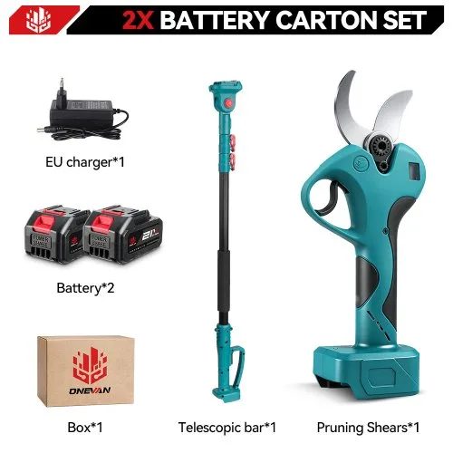 2 batterijen EU-stekker