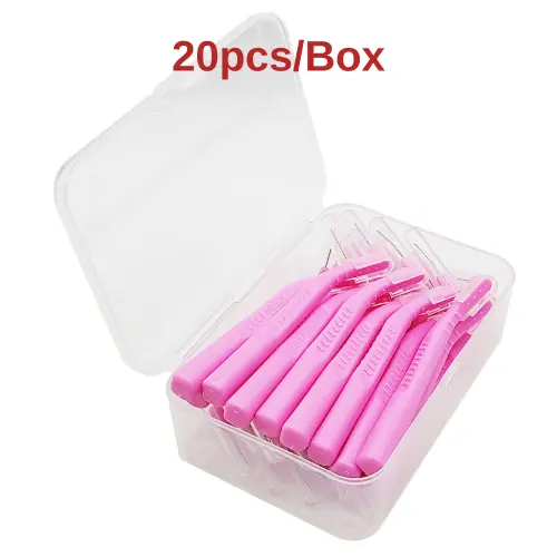 Image de Brosse Interdentaire Ortho - 20 Pièces Mini Brosse Douce