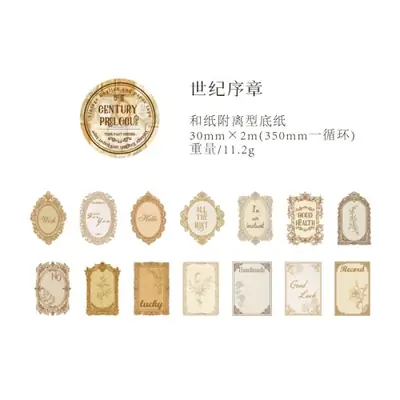 Image de Rubans Washi Vintage - Décoration & Scrapbooking