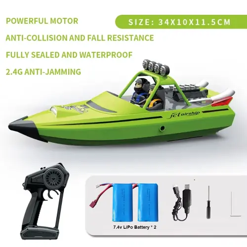2Pcs batterie vert