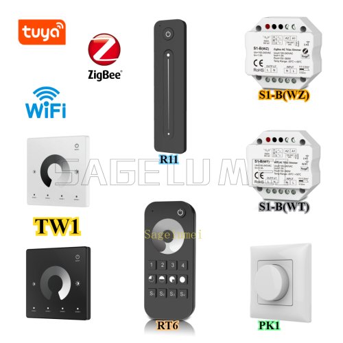 Image de Variateur LED Zigbee Tuya - Contrôle Intelligent Alexa & Google