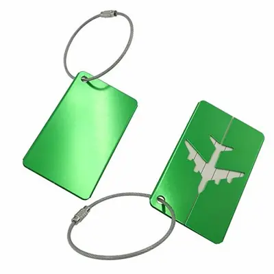 Image de Étiquette de Bagage en Aluminium - Anti-Perte & Sécurisée