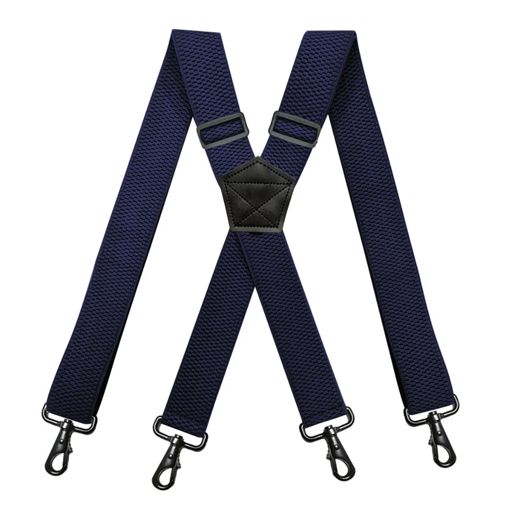 Métal crochet bleu marine