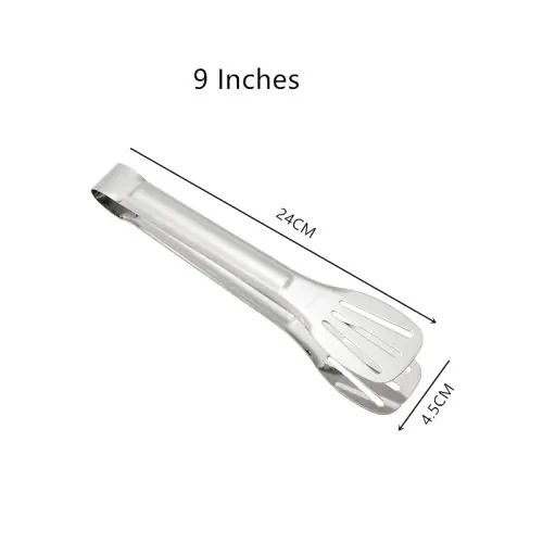 Image de Pinces de Barbecue Inox - Ustensiles de Cuisine Robustes