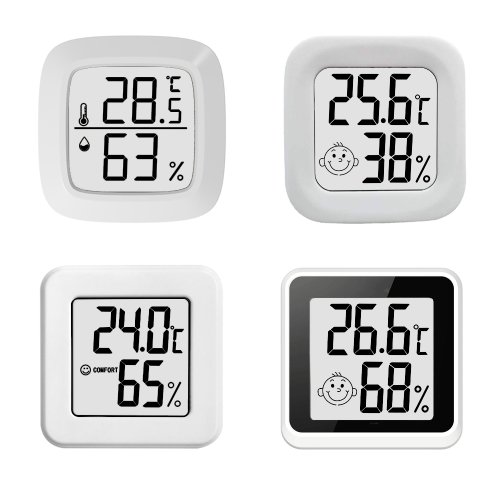 Image de Mini Thermomètre Hygromètre Numérique LCD