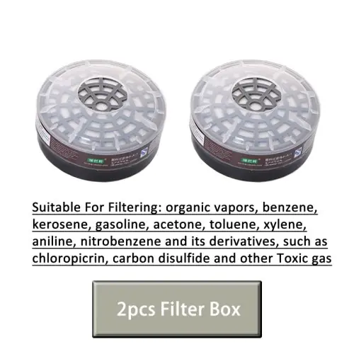 Image de Masque Respiratoire Industriel Anti-Gaz - Protection Optimale