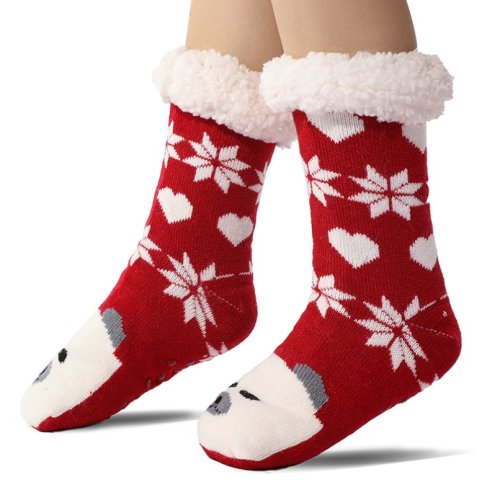 Afbeelding van Warm & Leuk: Kawaii Fuzzy Sokken voor Vrouwen