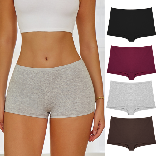 Imagen de Bragas Deportivas de Algodón Sin Costuras para Mujer