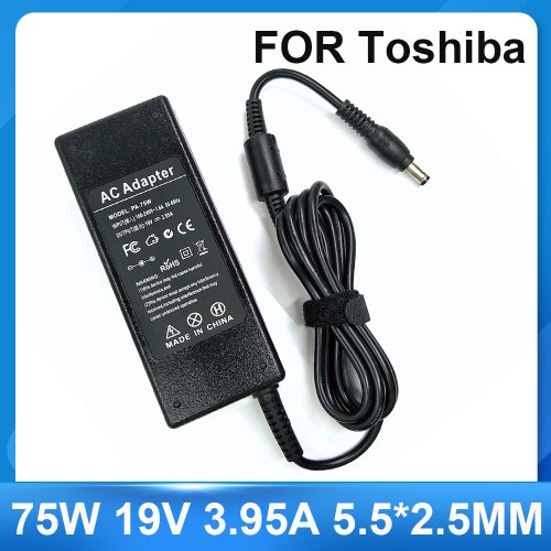 Afbeelding van 75W 19V 3.95A 5.5*2.5mm Laptop AC Adapter Oplader voor Toshiba Satellite PA-1750-04 PA-1750-01 PA-1750-24 PA-1750-09 PA3715U-1ACA