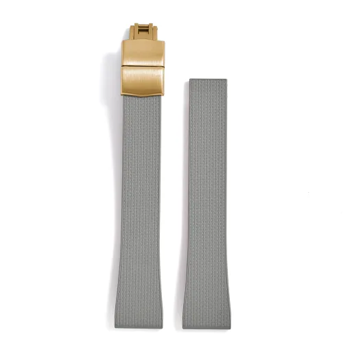 Boucle gris doré
