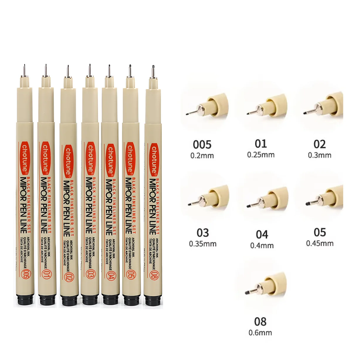 7 pcs set