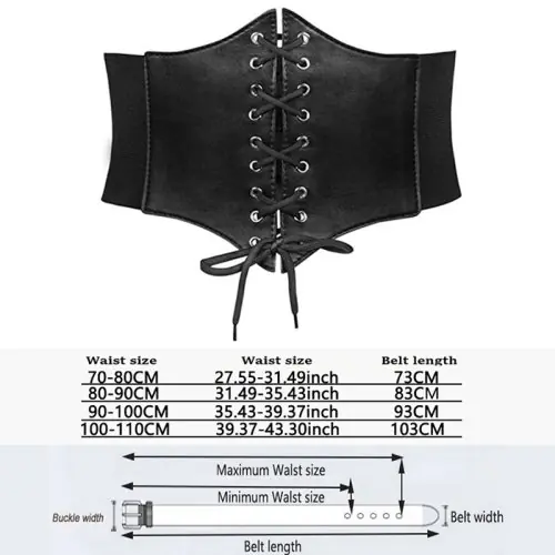 Image de Ceinture Élastique de Smoking pour Femme - Style Luxe & Décontracté