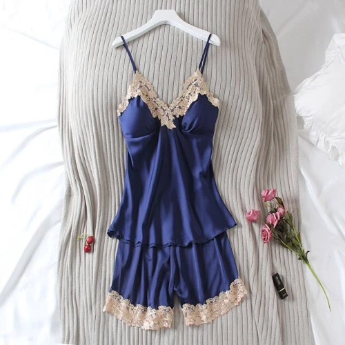 Marineblau blau D