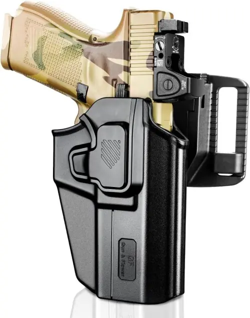 Image de Étui OWB Universel pour Pistolet - Compatible Canik, Walther, Browning & Plus